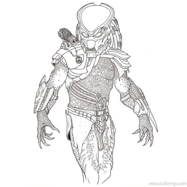 Predator Coloring Pages Printable - XColorings.com