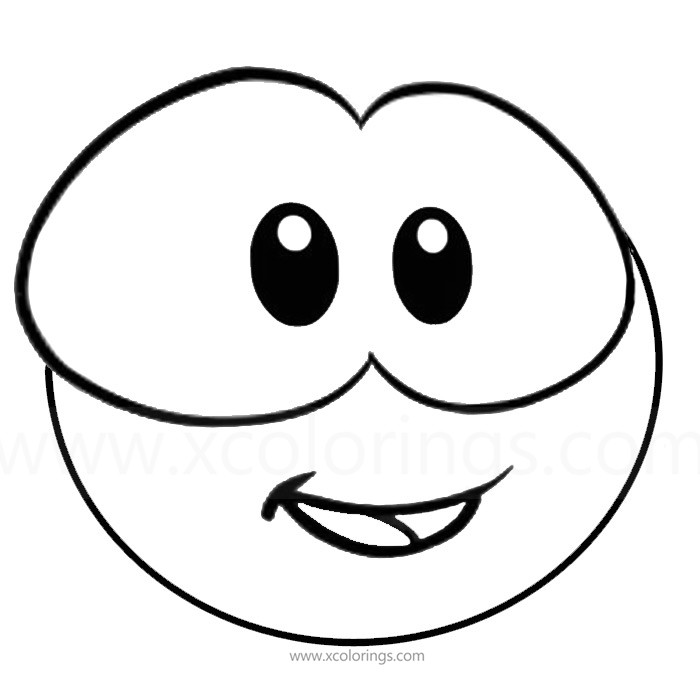 Free Roblox Meepcity Coloring Pages Meep Smiling printable