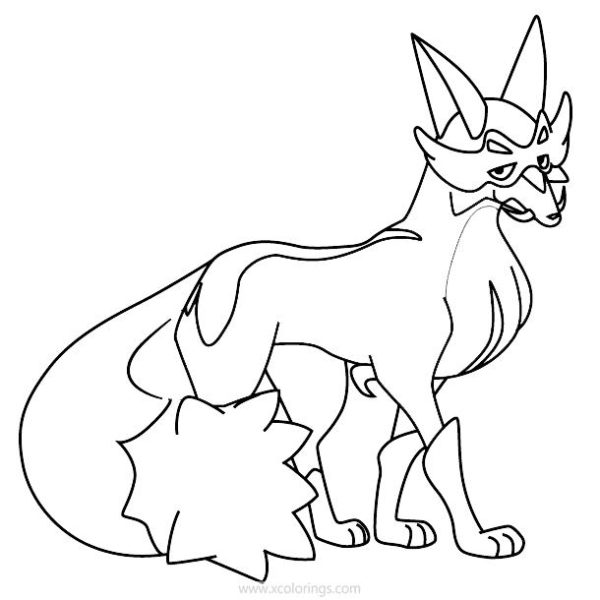 Toxtricity Low Key Form Pokemon Coloring Pages