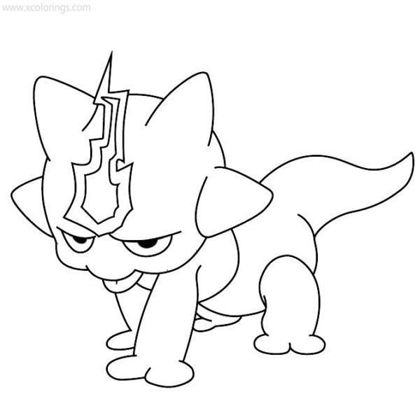 Electivire Pokemon Coloring Pages - XColorings.com