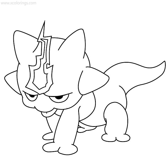 Free Toxel Pokemon Coloring Pages printable