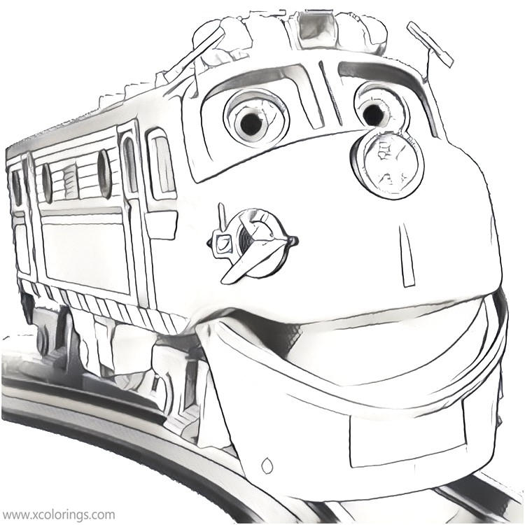 Free Wilson from Chuggington Coloring Pages printable