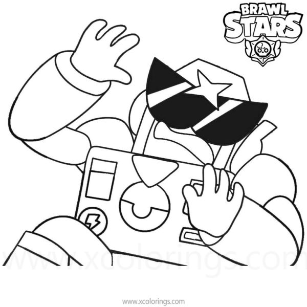 Surge Brawl Stars Character Coloring Pages - XColorings.com