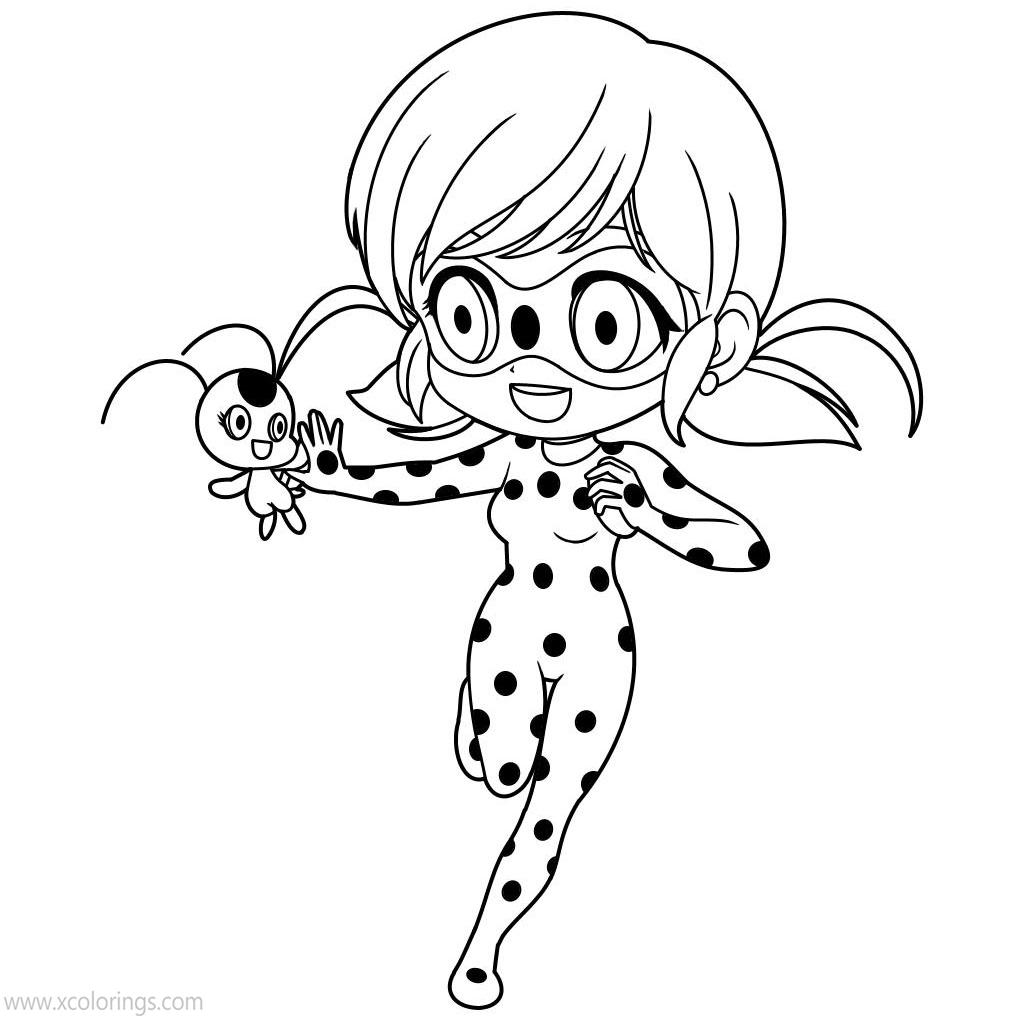 Miraculous Ladybug Coloring Page