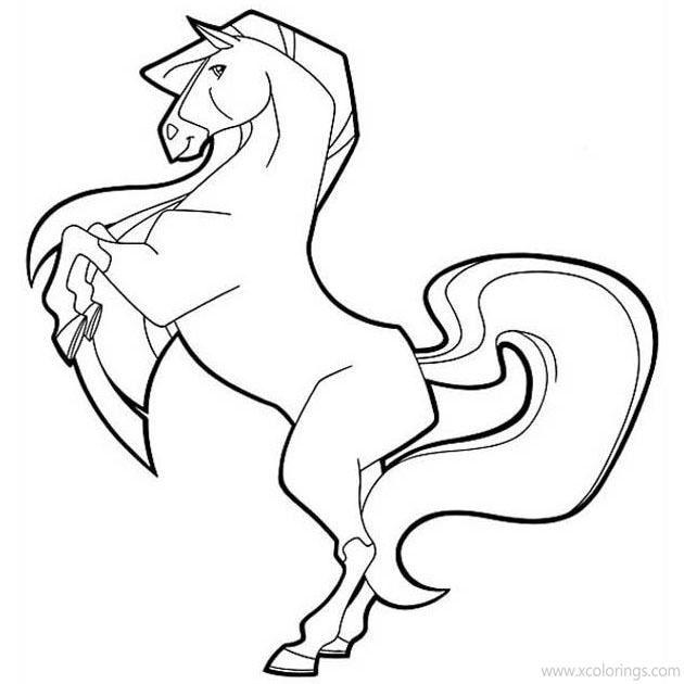 Free Chili from Horseland Coloring Pages printable