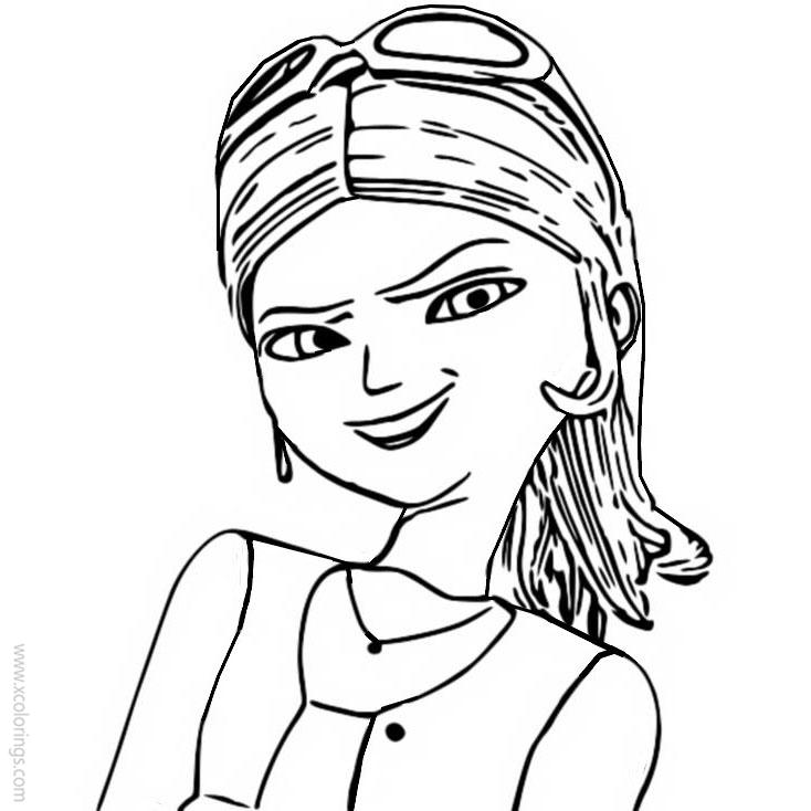 Free Chloe Bourgeois from Miraculous Ladybug Coloring Pages printable