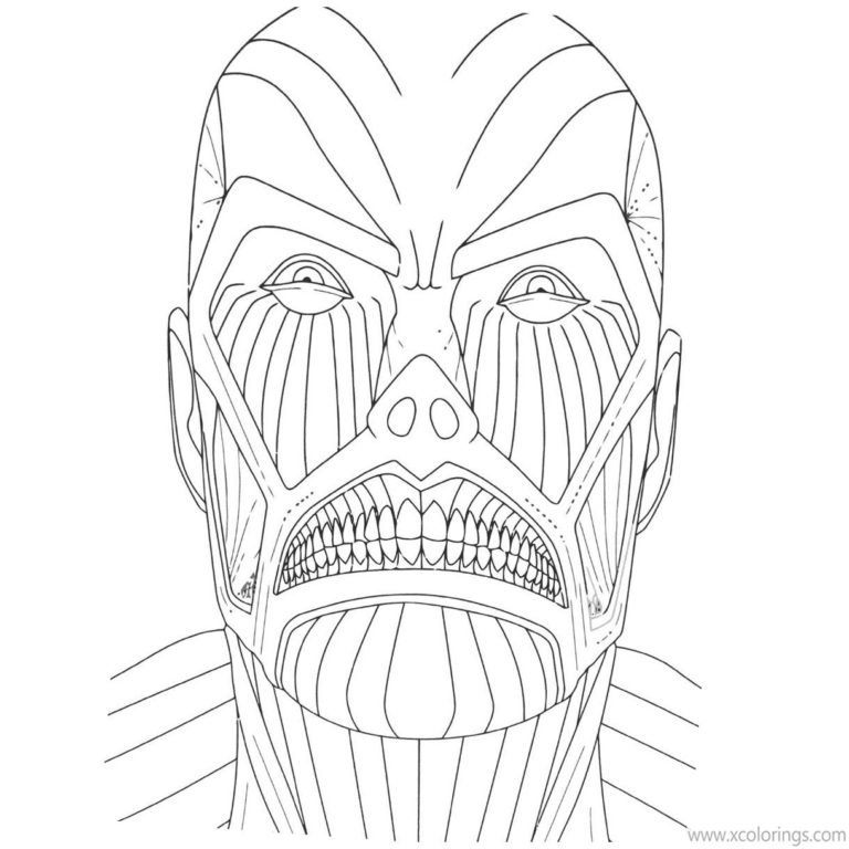 colossal titan black and white