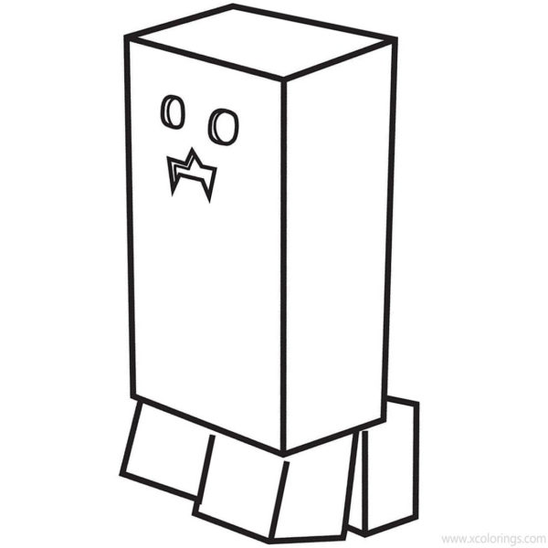 Creepers in Minecraft Coloring Pages