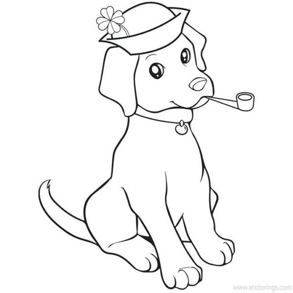 St. Patrick's Day Coloring Pages Black and White - XColorings.com