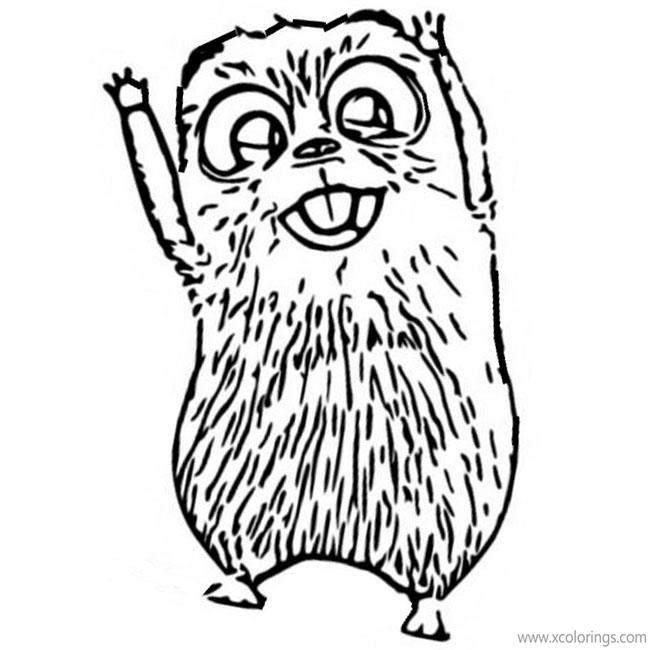 Free Free Grizzy and the Lemmings Coloring Pages printable