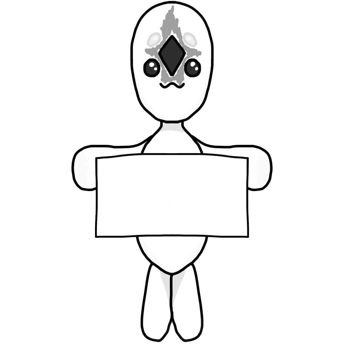 Free Free Scp-173 Coloring Pages printable