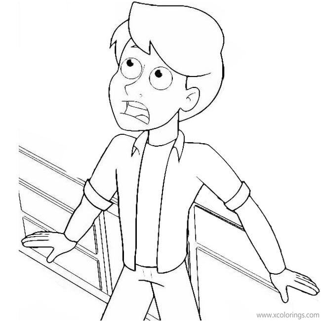 Henry Danger Coloring Pages Captain Man - XColorings.com