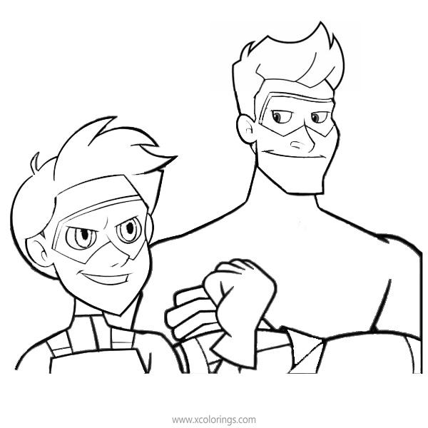 Free Henry Danger Coloring Pages Henry Hartford is Smiling printable