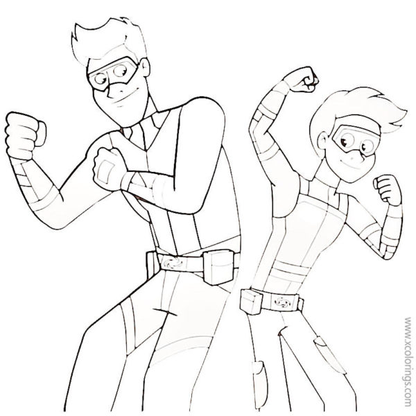 Henry Danger Coloring Pages Character Piper Hart - XColorings.com