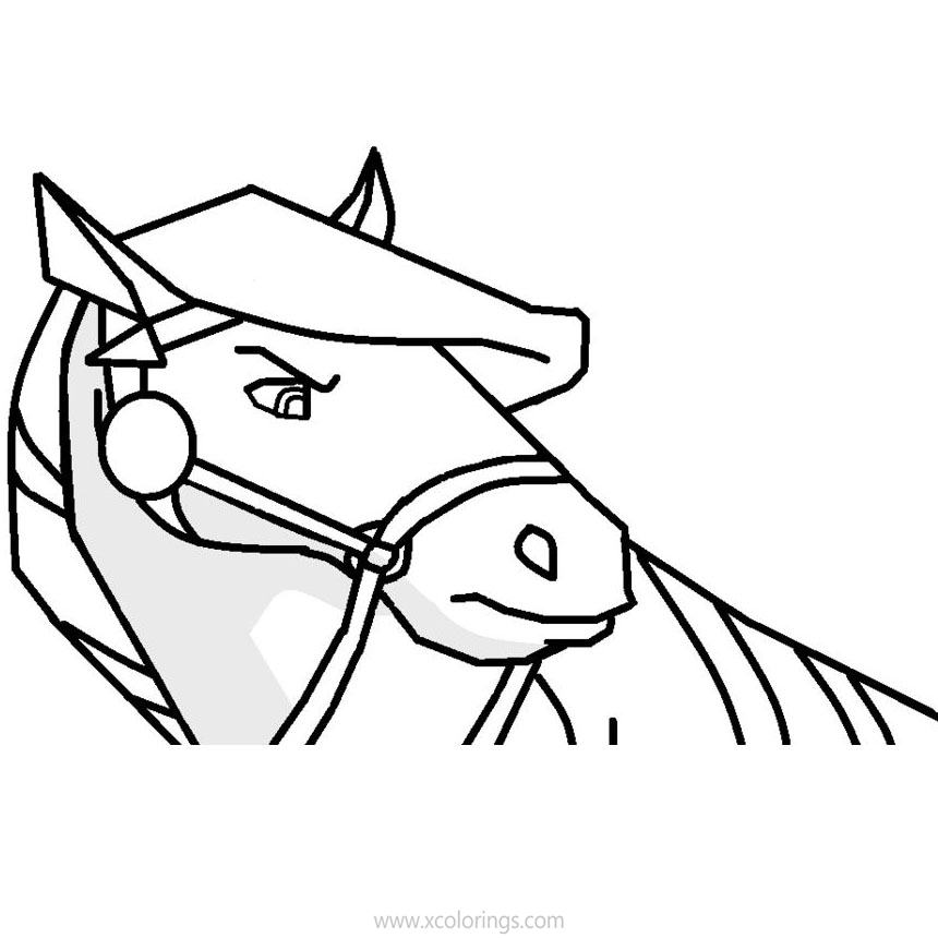 Free Horse from Horseland Coloring Pages printable