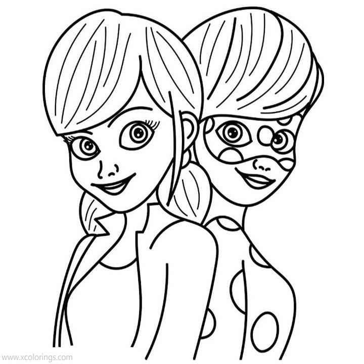 Free How to Draw Miraculous Ladybug Coloring Pages printable