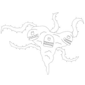 Minecraft Wither Coloring Pages  XColorings.com