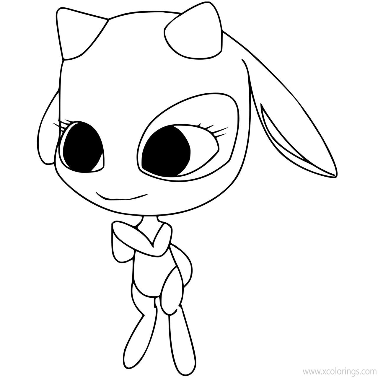 Ladybug And Cat Noir Kwami Coloring Pages : Kids N Fun 19 Kleurplaten