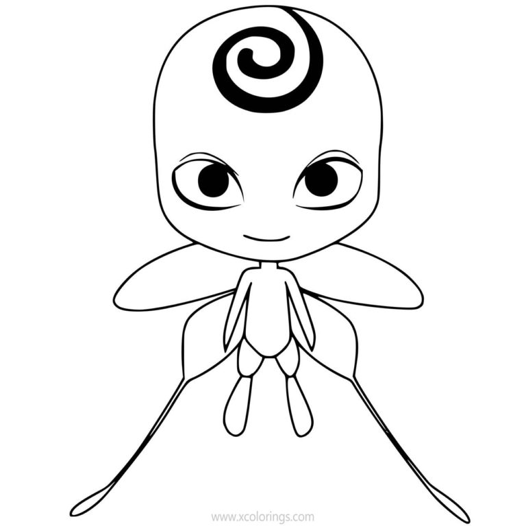 Chloe Bourgeois from Miraculous Ladybug Coloring Pages - XColorings.com