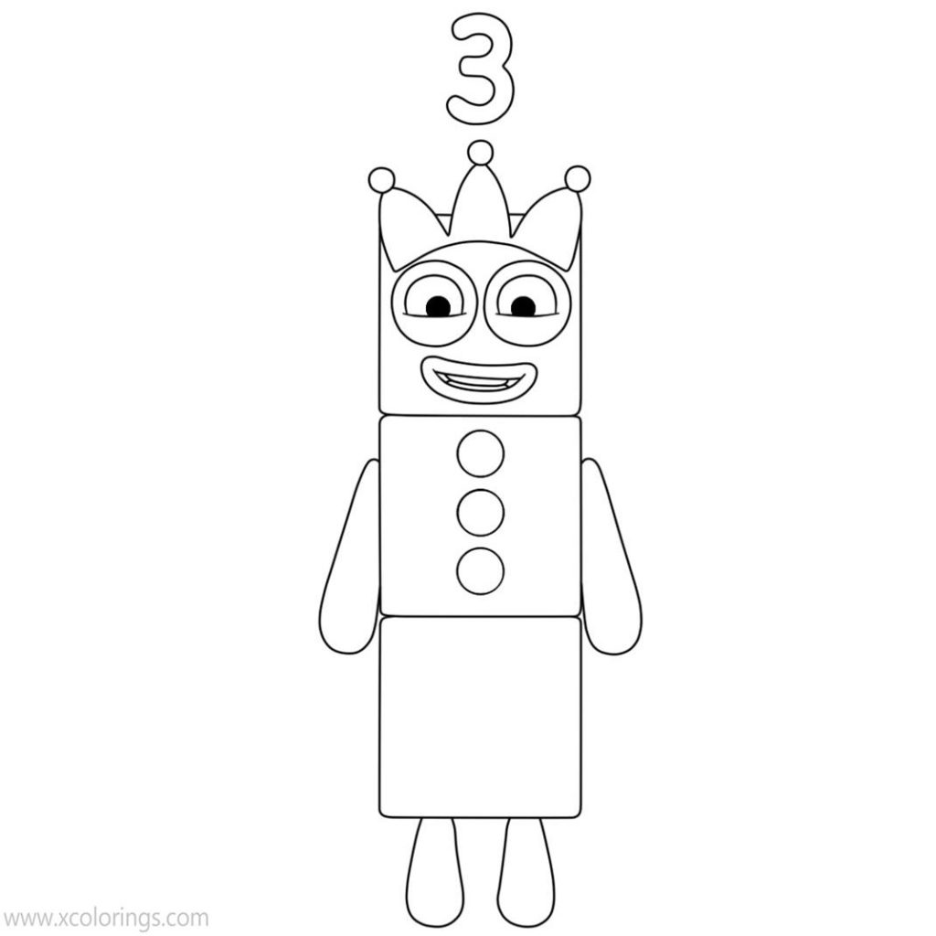 Numberblocks Coloring Pages 11 And 17