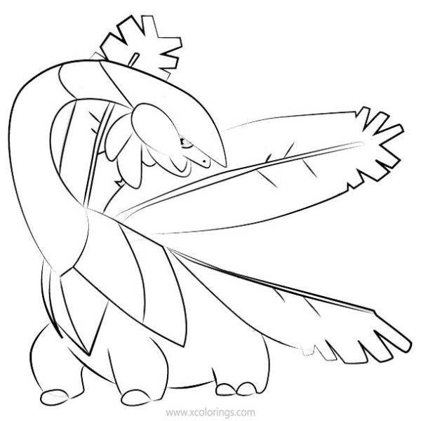 Murkrow Pokemon Coloring Pages