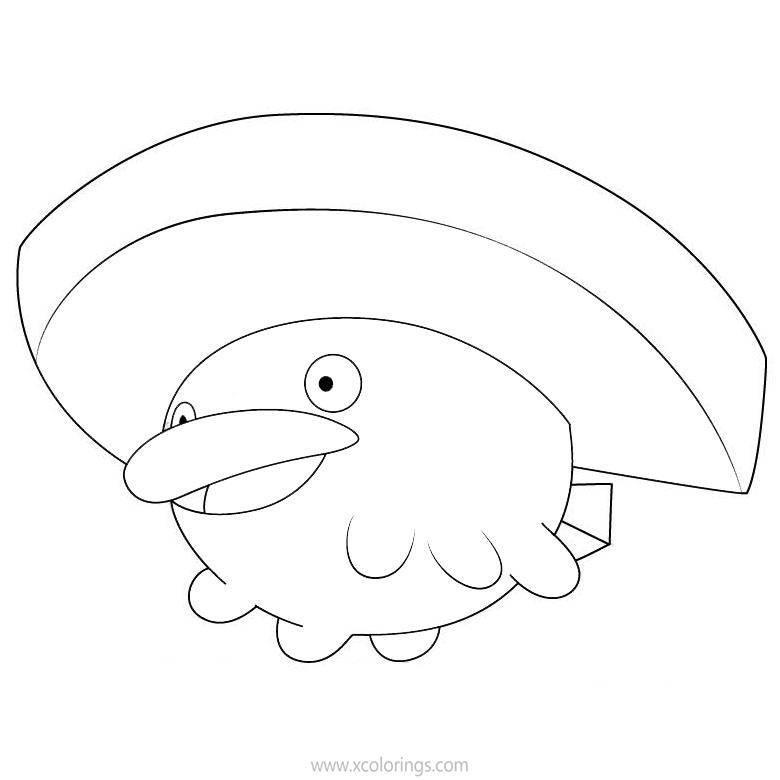 Free Pokemon Lotad Coloring Pages printable