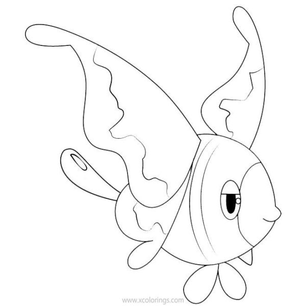 Wingull Pokemon Coloring Pages Xcolorings Com