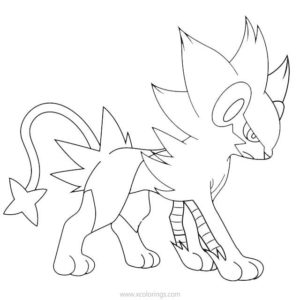 Poochyena Pokemon Coloring Pages - XColorings.com