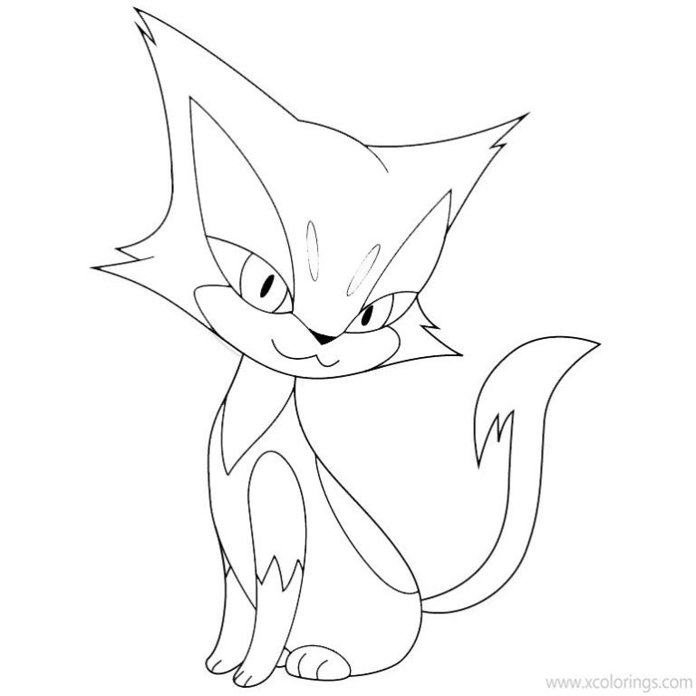 Greninja Pokemon Coloring Pages - XColorings.com