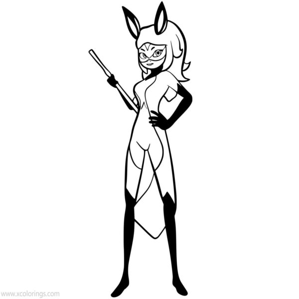 Trixx Miraculous Coloring Pages Coloring Pages