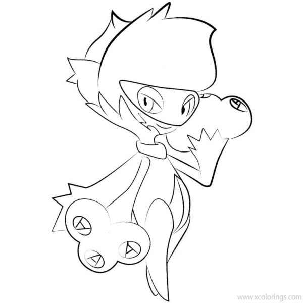 Pignite Pokemon Coloring Pages