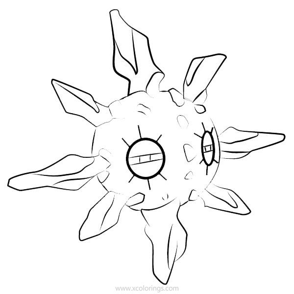 Free Solrock Pokemon Coloring Pages printable