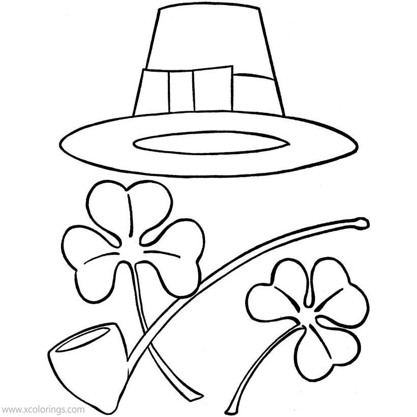 St. Patrick's Day Coloring Pages Activity Sheets - XColorings.com