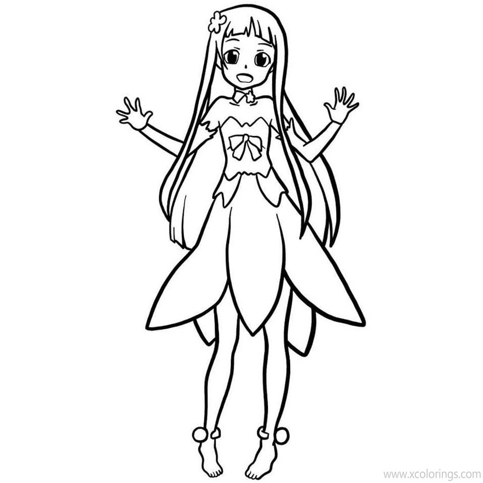 Free Sword Art Online Yui Coloring Pages printable