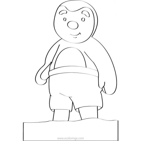 Free Tchoupi Coloring Pages Free to Print printable