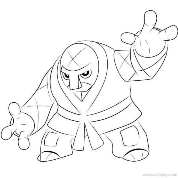 Pokemon Magnezone Coloring Pages - XColorings.com