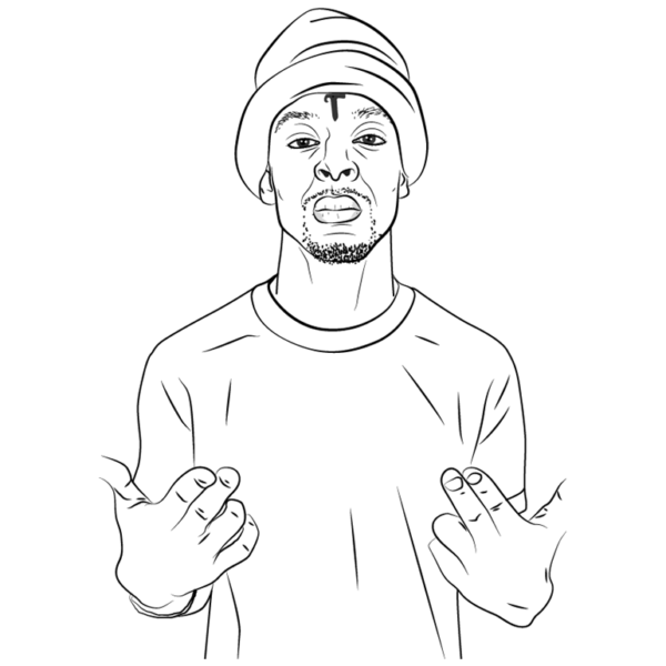 Rapper 21 Savage Coloring Pages - XColorings.com