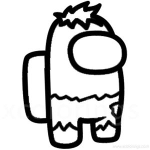 Among Us Coloring Pages Character Dancing with Henry Stickmin