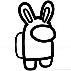 Among Us Coloring Pages Coffin Dance - XColorings.com