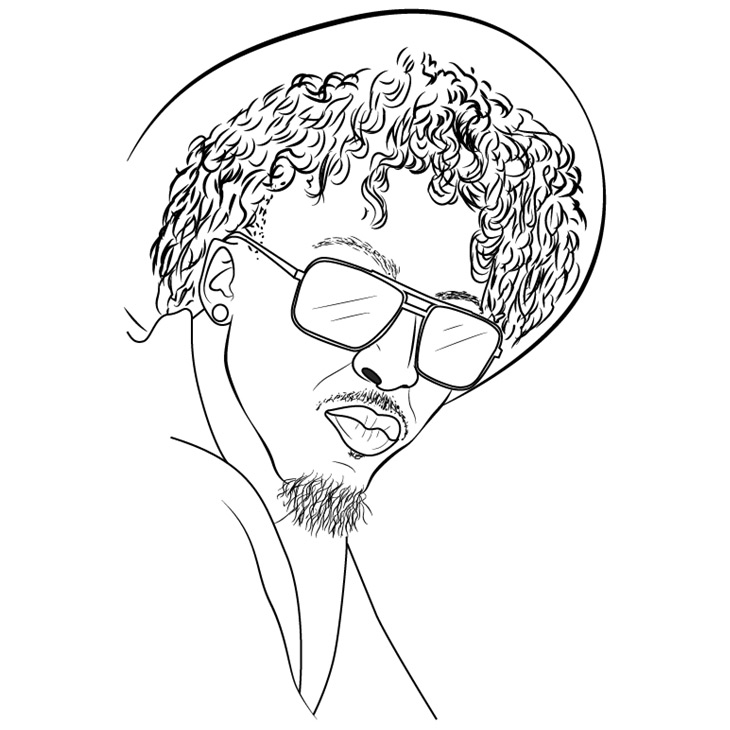 Free August Alsina Coloring Pages Printable printable