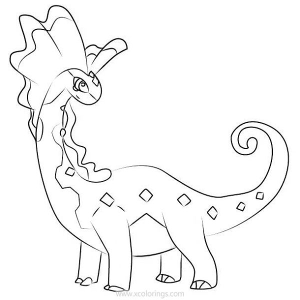 Braviary Pokemon Coloring Pages - XColorings.com