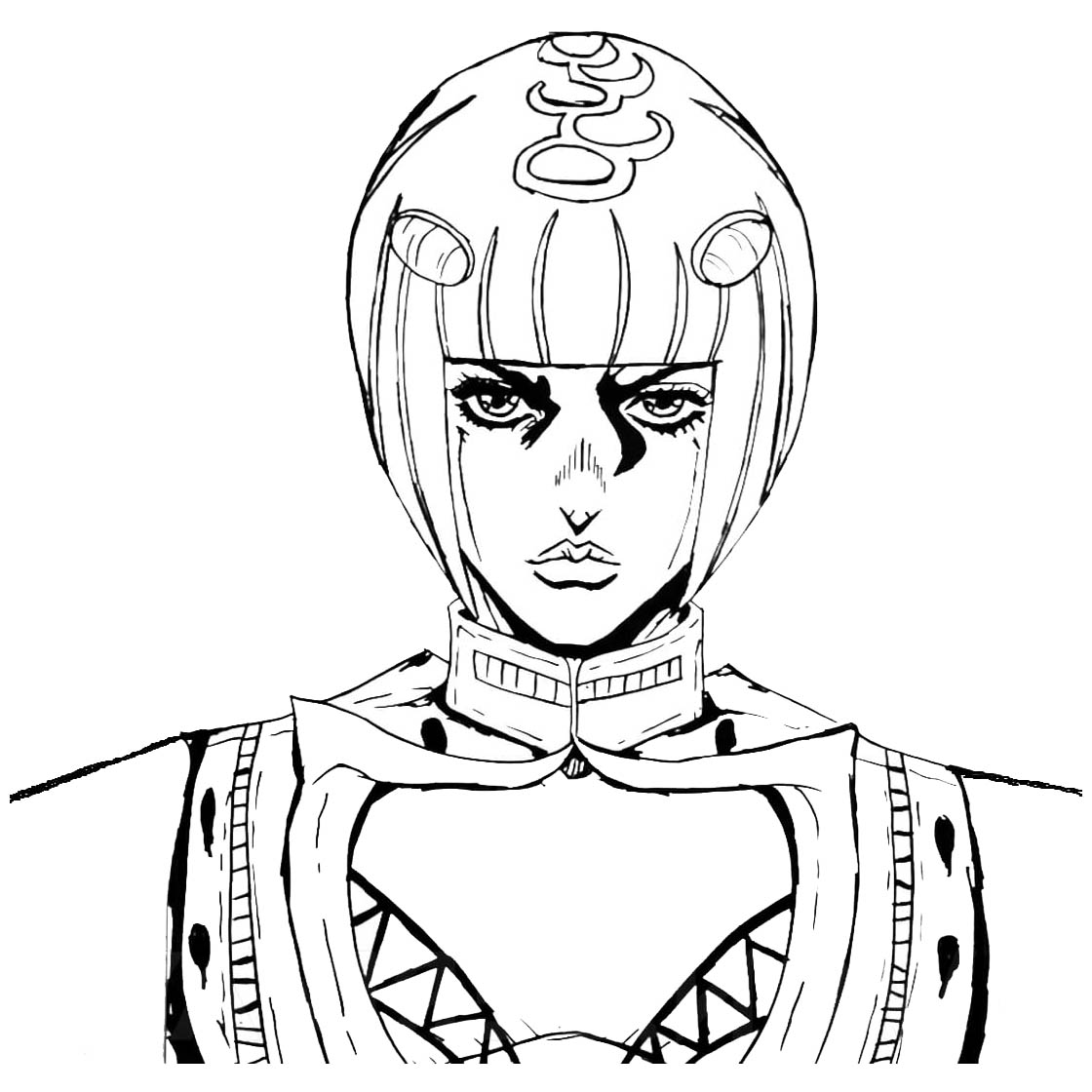 Free Bruno Buccellati from JoJo's Bizarre Adventure Coloring Pages printable