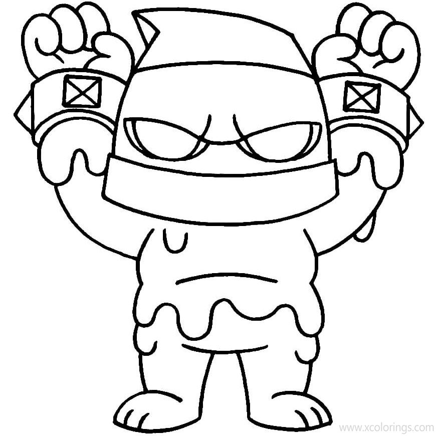 Fourarms Alien from Ben 10 Coloring Pages - XColorings.com