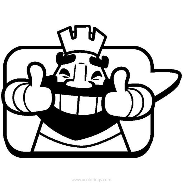 Mega Knight Clash Royale Coloring Pages