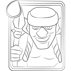 Clash Royale Coloring Pages Hog Rider - XColorings.com