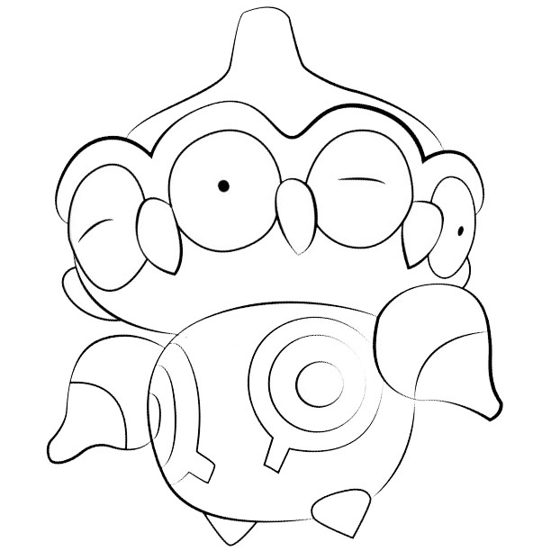 Free Claydol Pokemon Coloring Pages printable