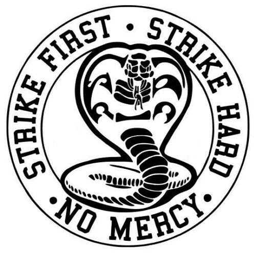 Free Cobra Kai Logo Coloring Pages printable
