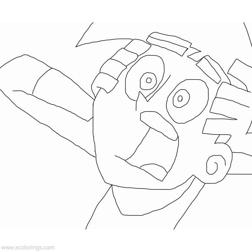 Free Danny Phantom Coloring Pages Lineart printable