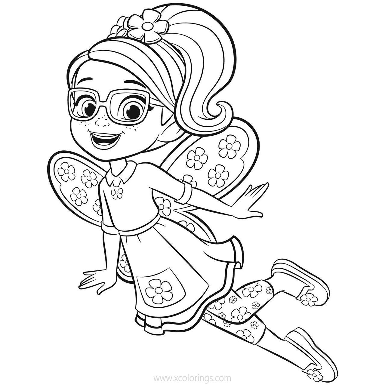 Dazzle Butterbean Cafe Coloring Pages / Have a slice of magical cake