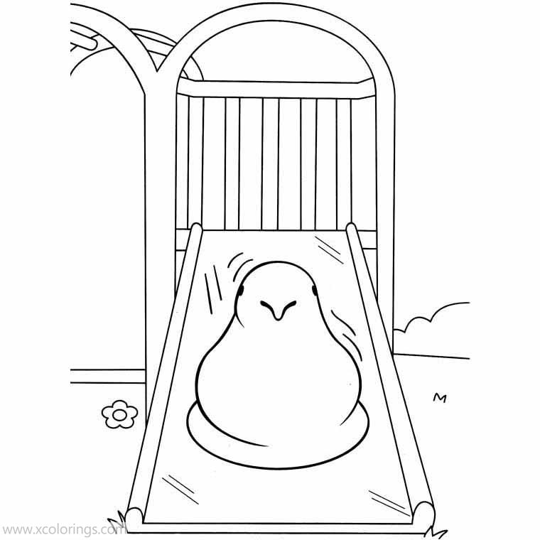 Free Free Peeps Coloring Pages printable